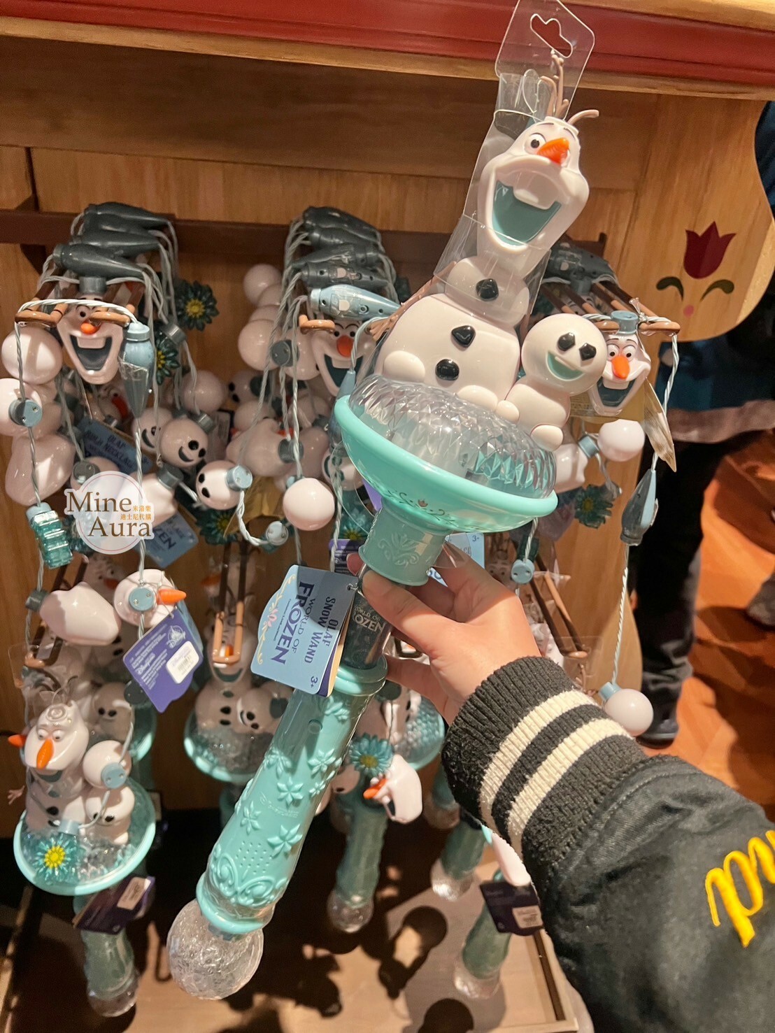 World of Frozen 限定 迷你小雪寶 Olaf 造型 泡泡機 冰雪奇緣 Frozen -香港迪士尼樂園