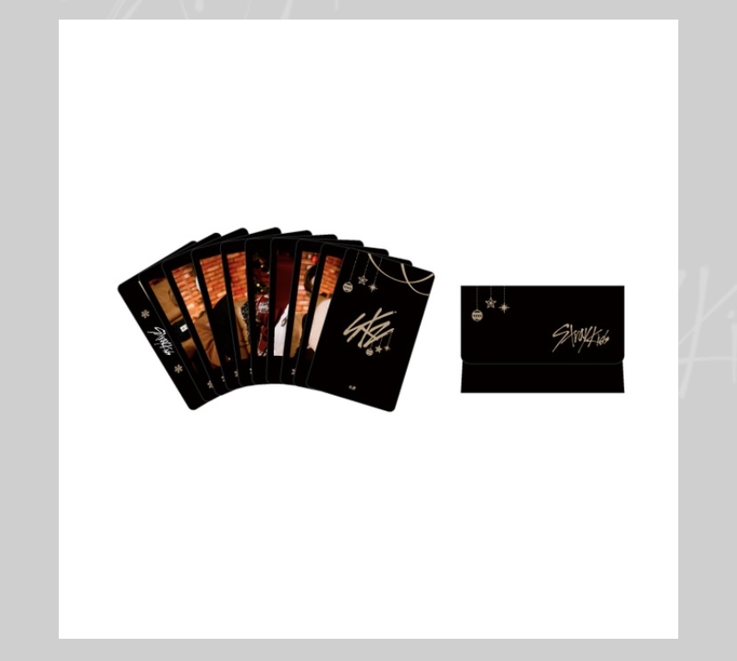 Stray Kids japan christmas ver photo card set
