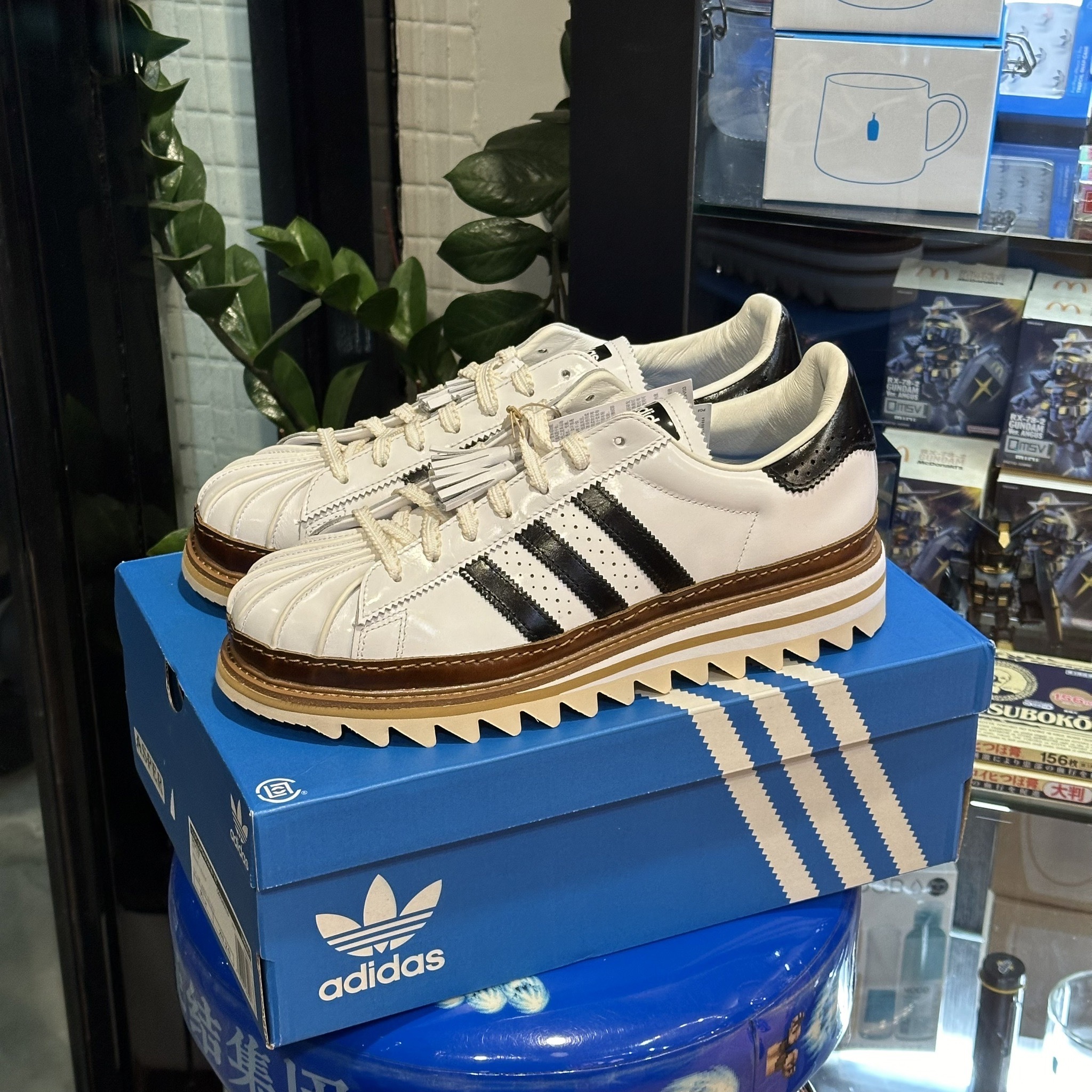 (代購商品) ADIDAS SUPERSTAR X CLOT White Core Black 陳冠希聯名 花雕鞋  IH3132