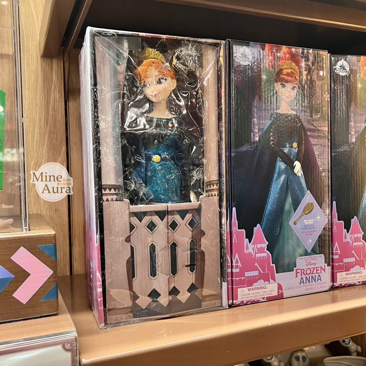 安娜Anna 珍藏版 公仔 芭比娃娃 冰雪奇緣 Frozen -香港迪士尼樂園