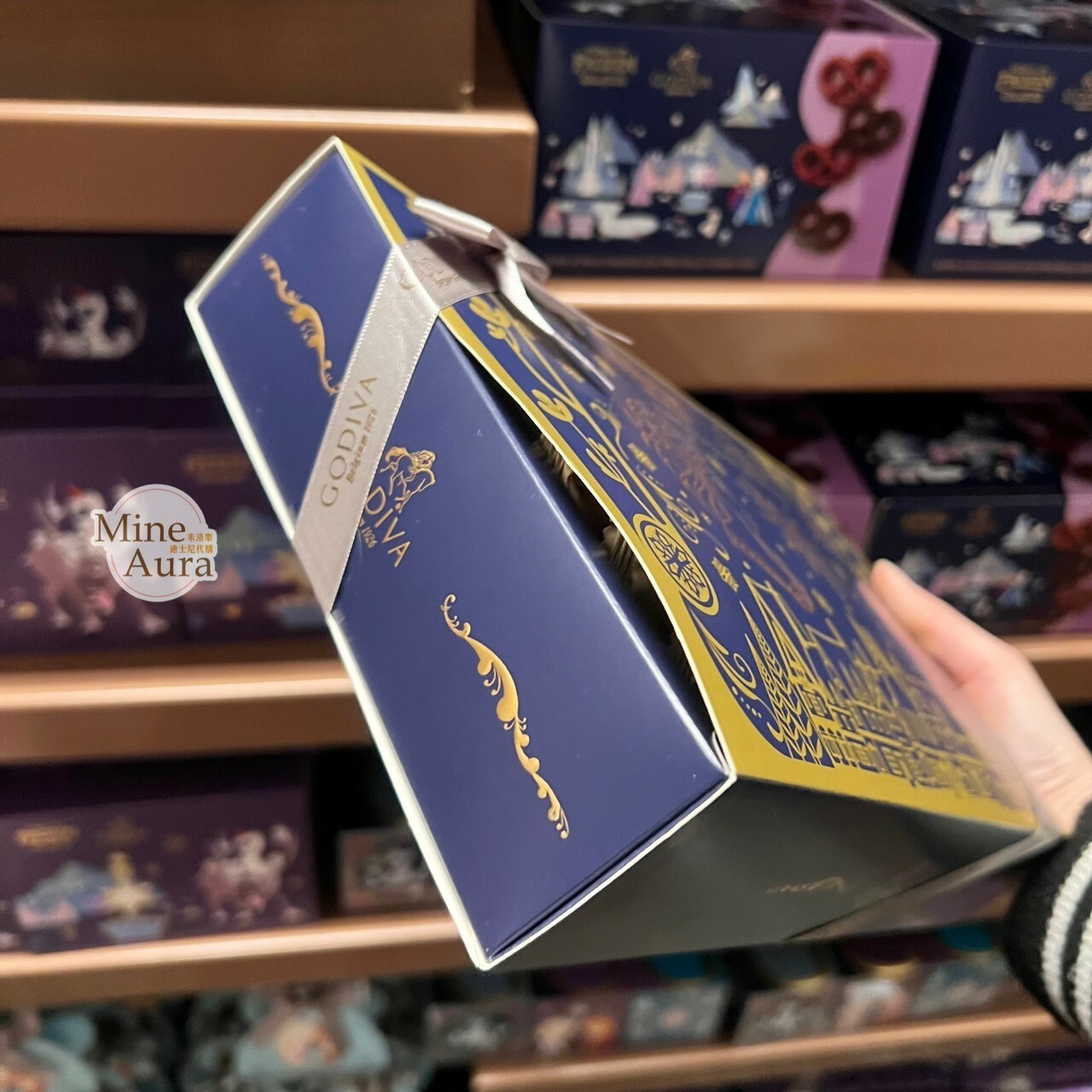 World of Frozen 限定 x GODIVA 聯名 巧克力酥餅 15入 冰雪奇緣 Frozen -香港迪士尼樂園