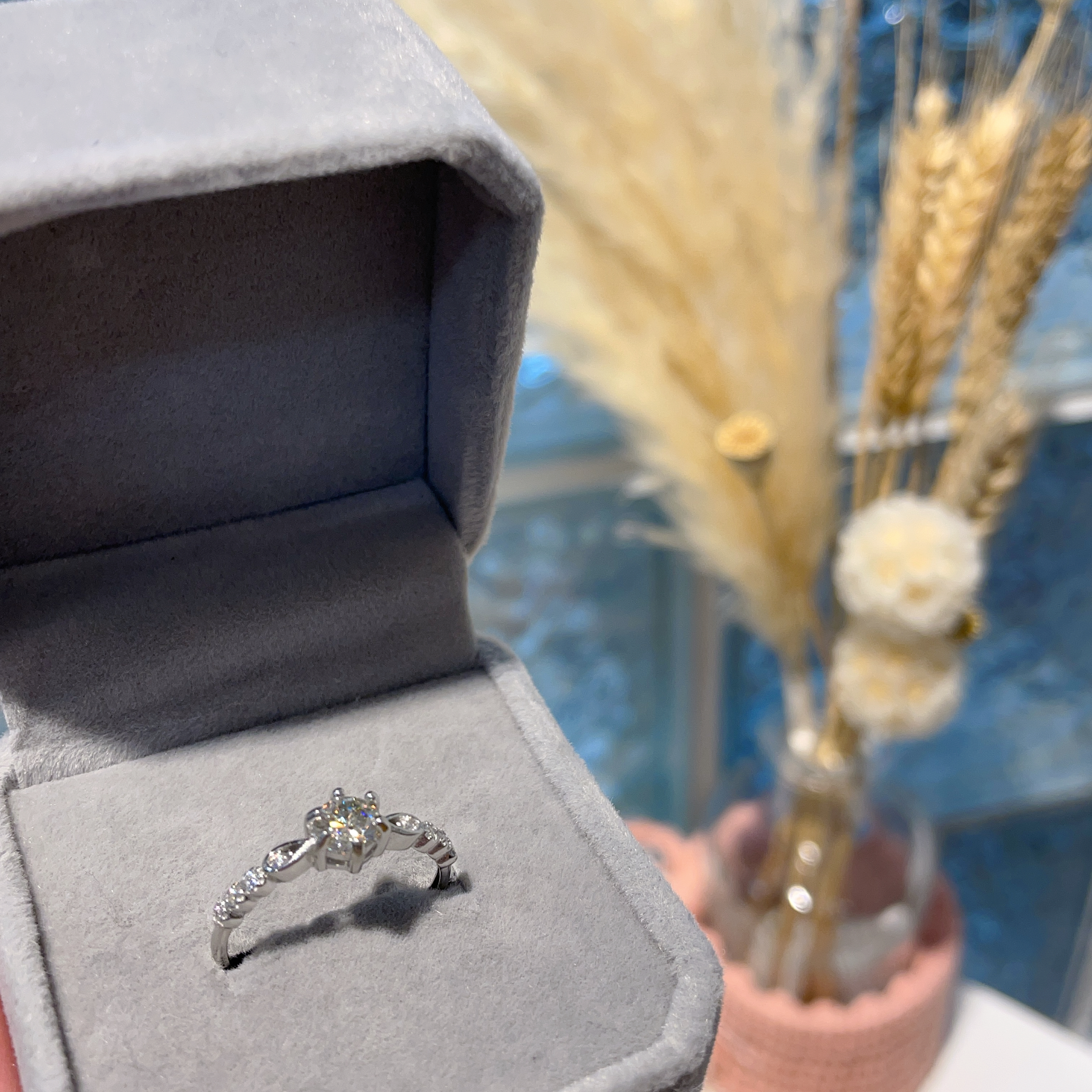 E923 莫桑戒指 0.50ct