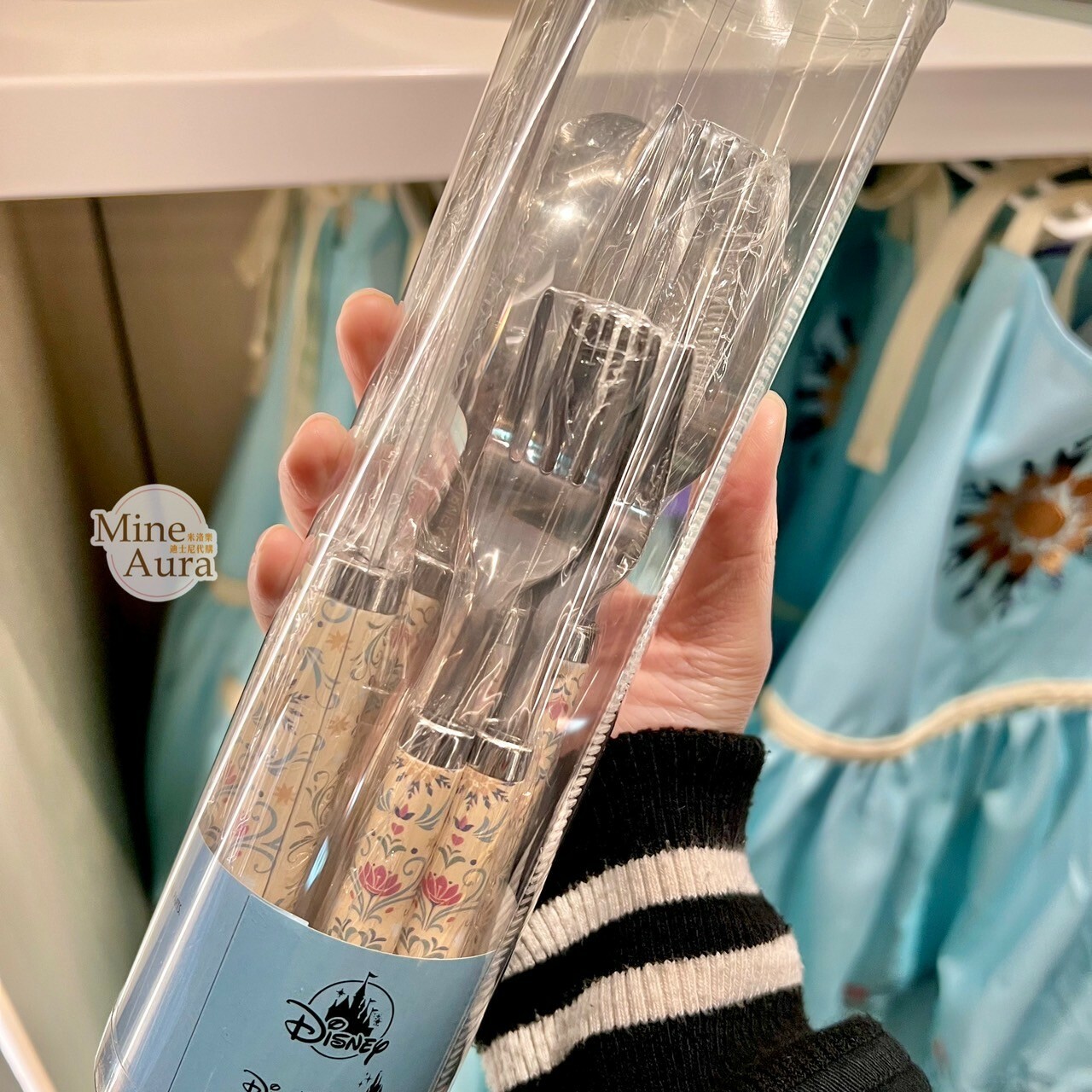 World of Frozen 限定 湯匙+叉子 餐具組 冰雪奇緣 Frozen -香港迪士尼樂園