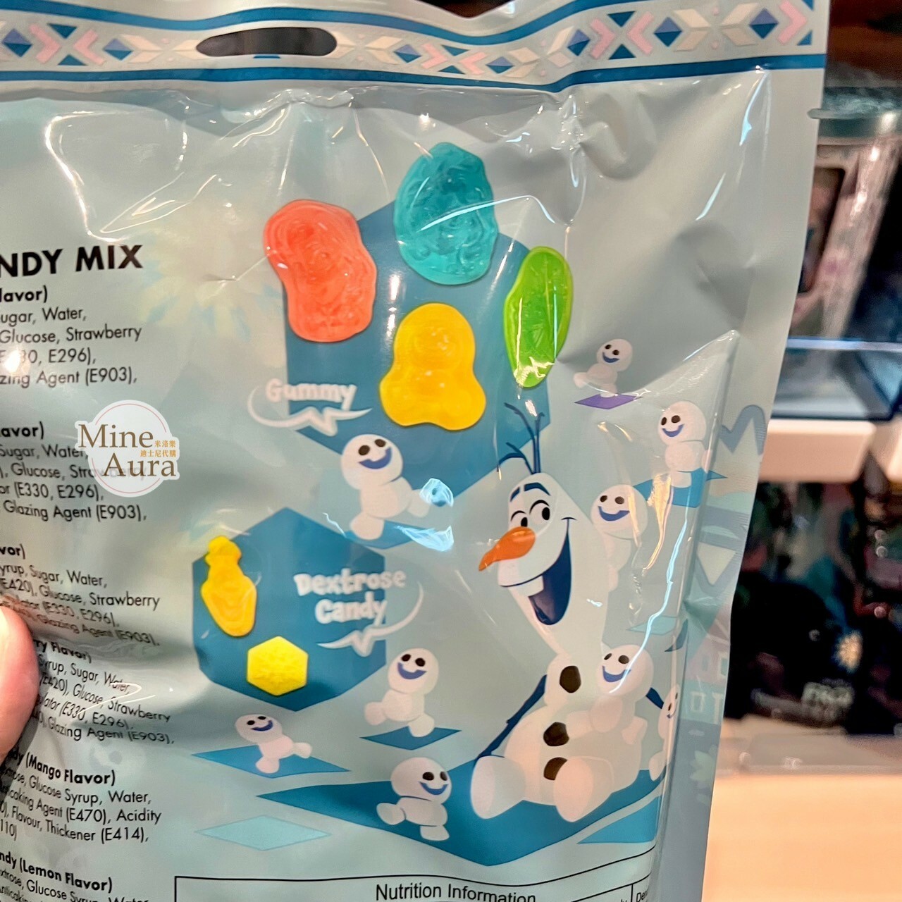 World of Frozen 限定 艾莎 Elsa 安娜Anna 造型 軟糖 冰雪奇緣 Frozen -香港迪士尼樂園