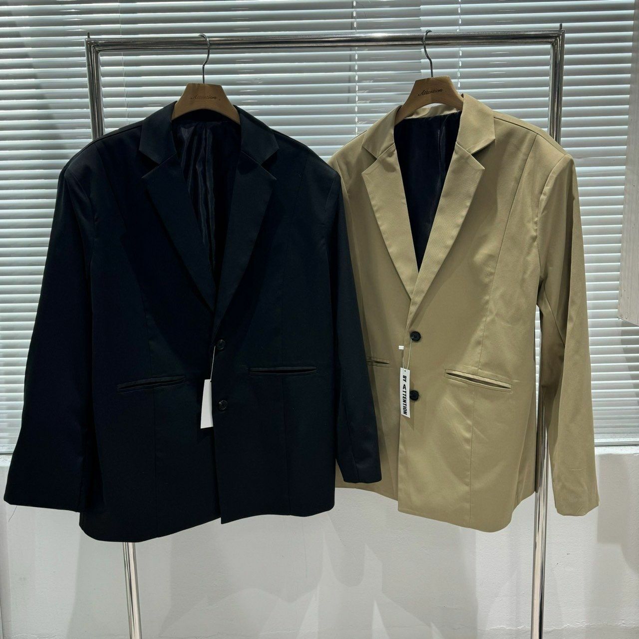 淨色西裝褸 BY ATTENTION-120JK