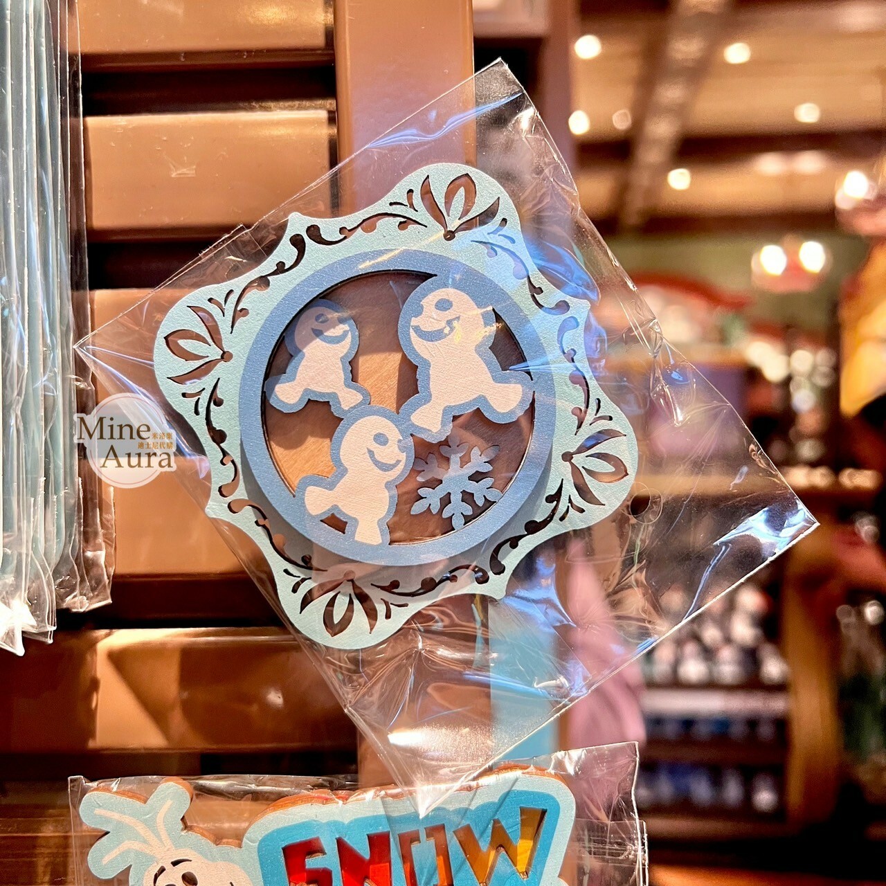 World of Frozen 限定 迷你小雪寶 Olaf 雪花造型 磁鐵 冰雪奇緣 Frozen -香港迪士尼樂園