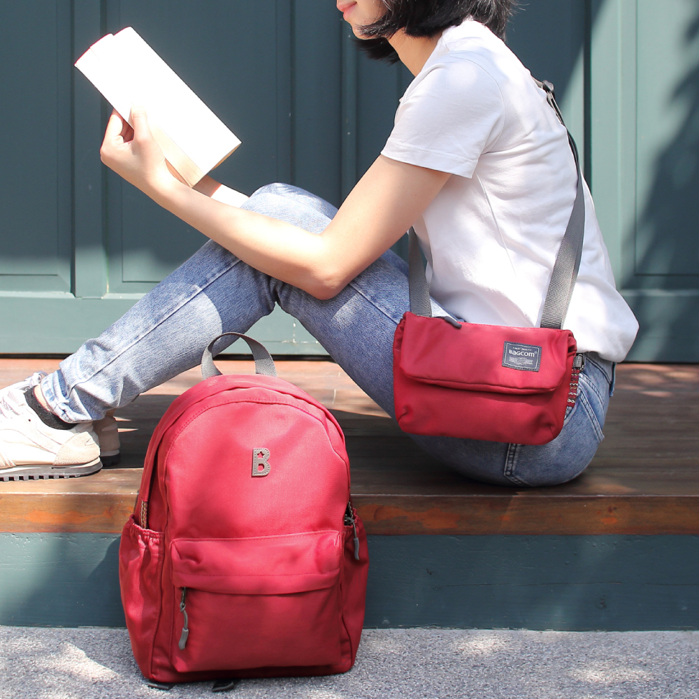 Small size-Calypso 2 in 1 backpack_Red