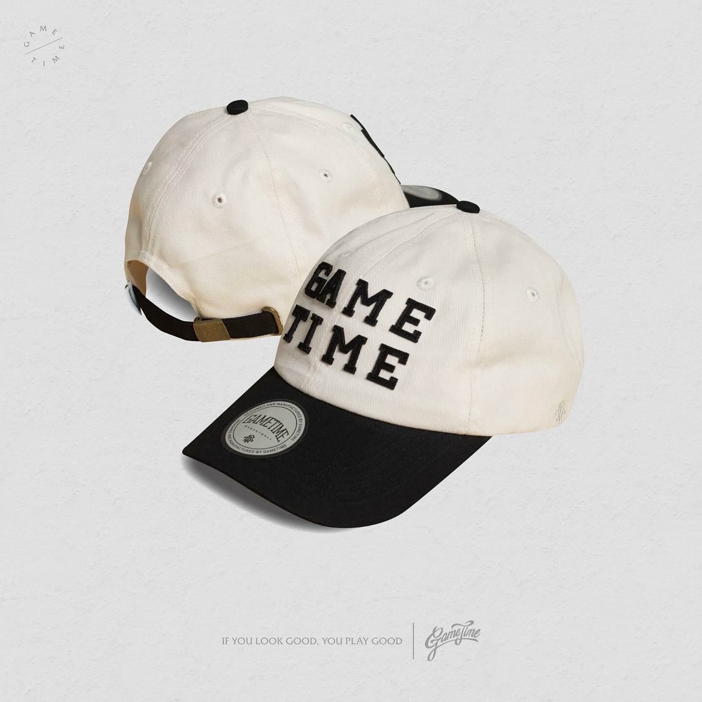 GAMETIME 復古拼色老帽