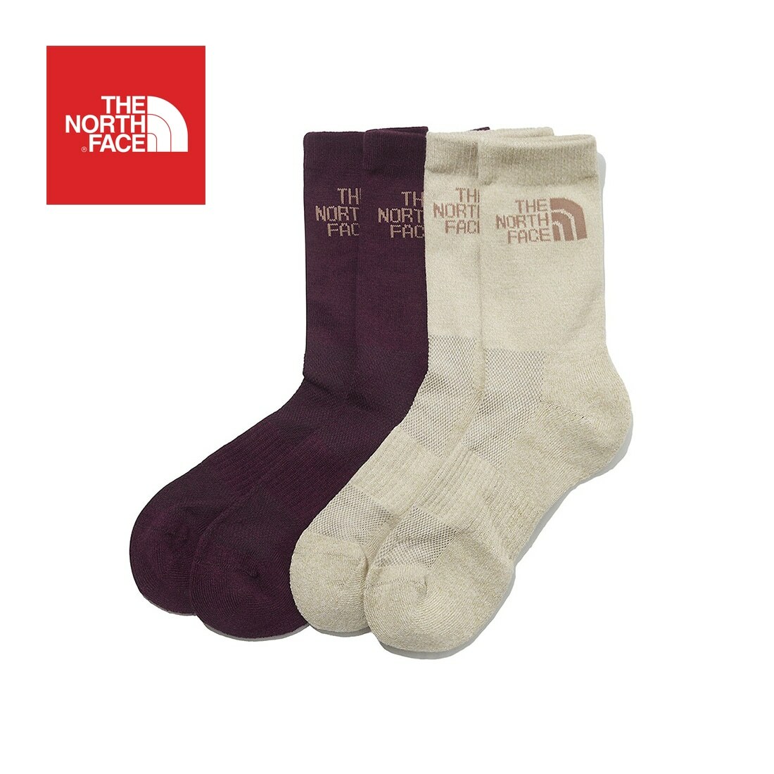 現貨 THE NORTH FACE 北臉 運動襪 韓國 北臉 襪子 中筒襪 二入 禮盒組