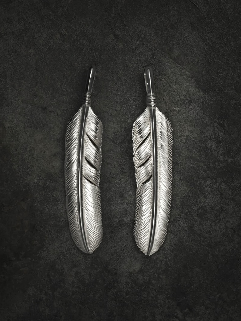 Anviology Handcraft 素羽吊墜 XL