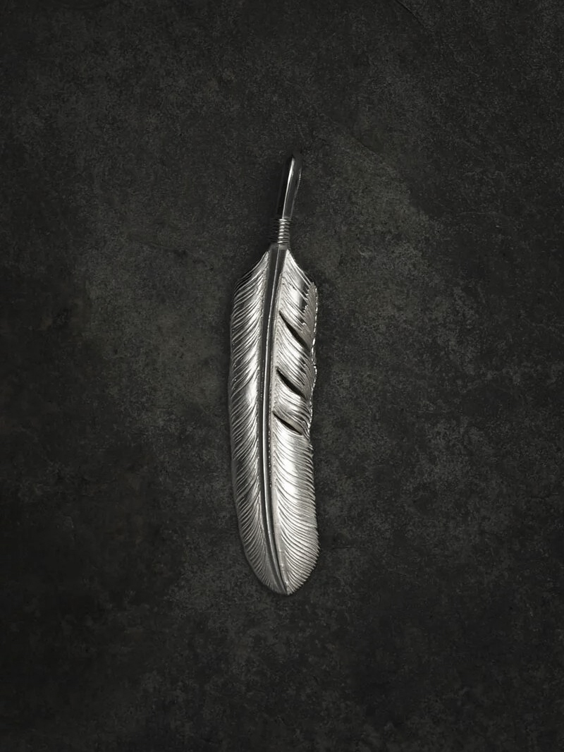 Anviology Handcraft 素羽吊墜 XL