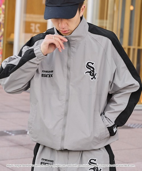 MONO-MART MLB 別注刺繡大聯盟立領夾克