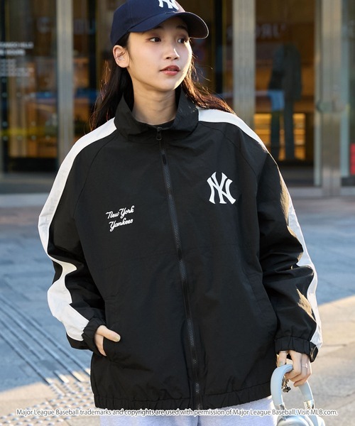 MONO-MART MLB 別注刺繡大聯盟立領夾克