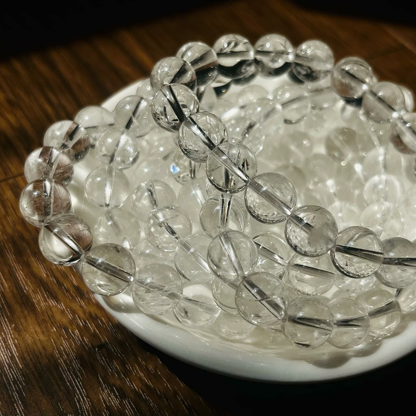 [原石] 高品 白水晶手串