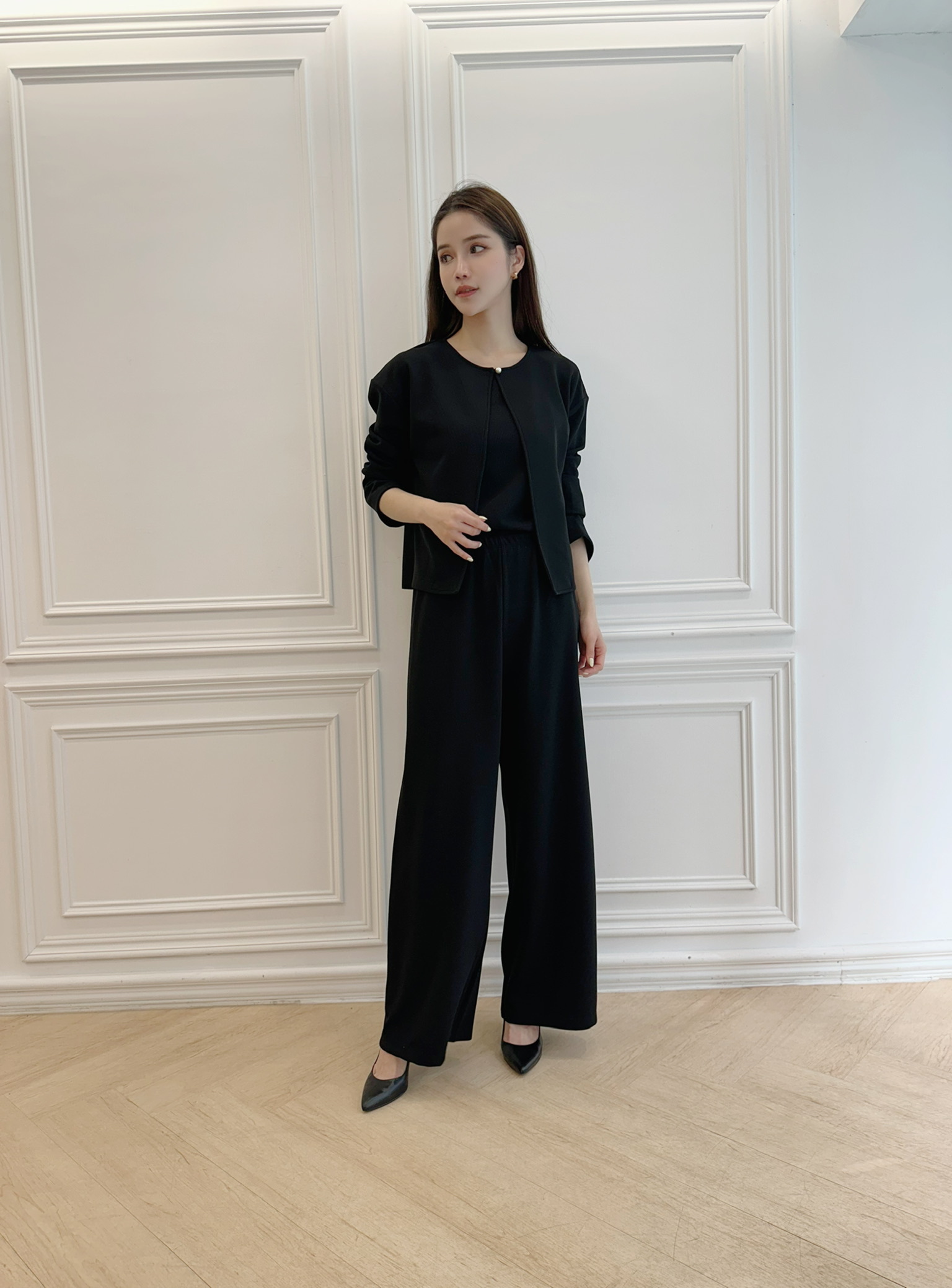 珍珠織紋棉料三件組SET