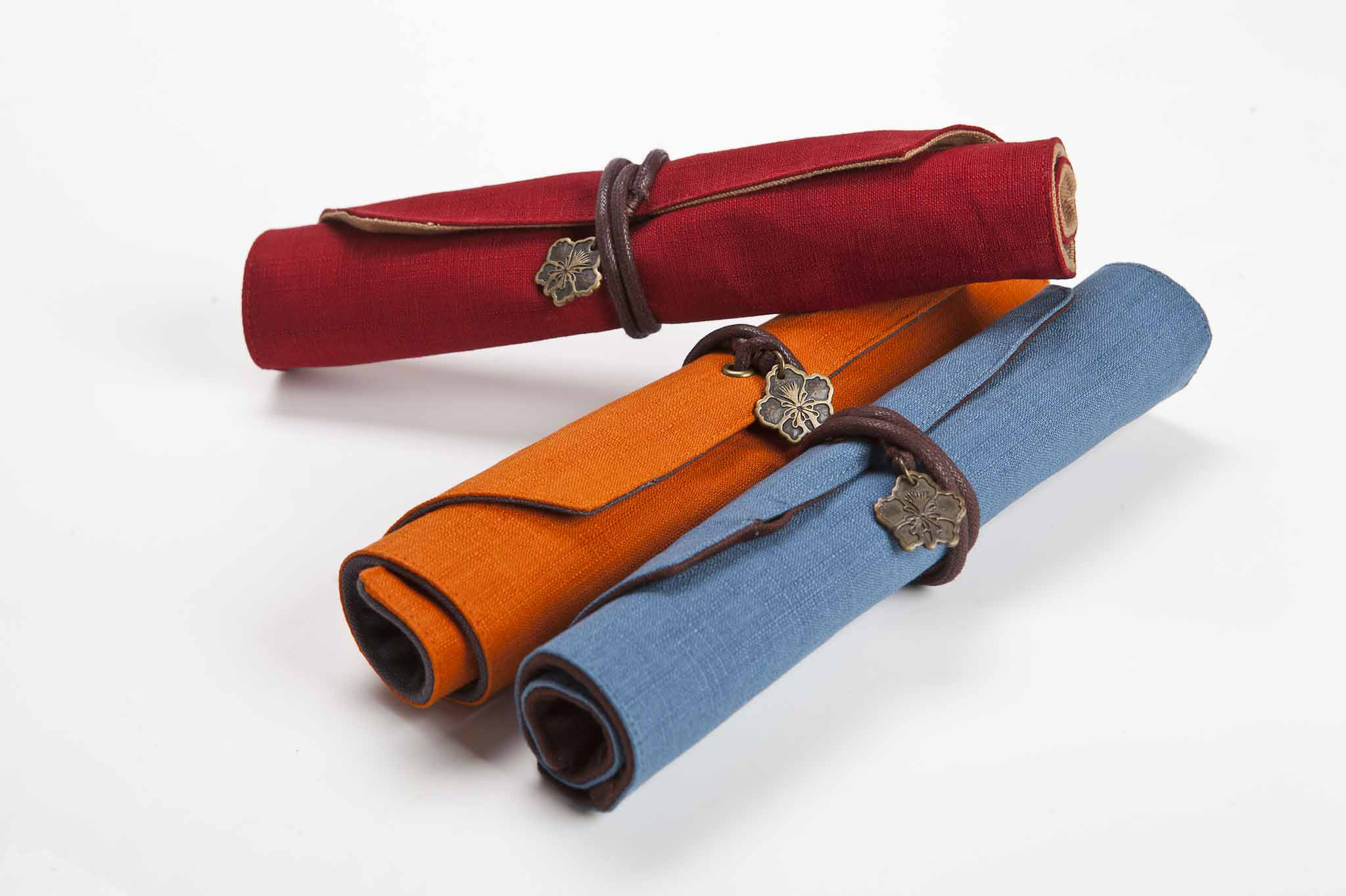 Kyokuhaku 7入文青捲式筆袋