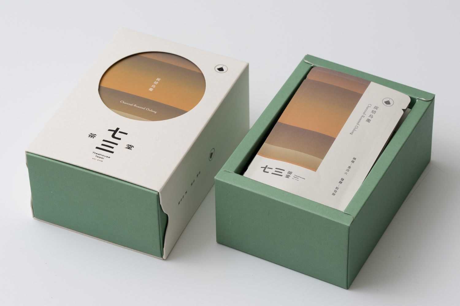 炭焙烏龍丨立體茶包8單入–精裝盒丨七三茶堂7teahouse