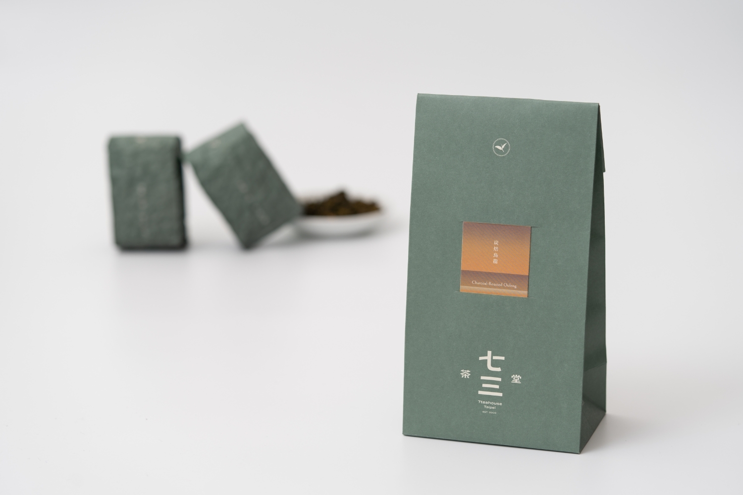 炭焙烏龍 茶葉200g–生活袋 茶乾照