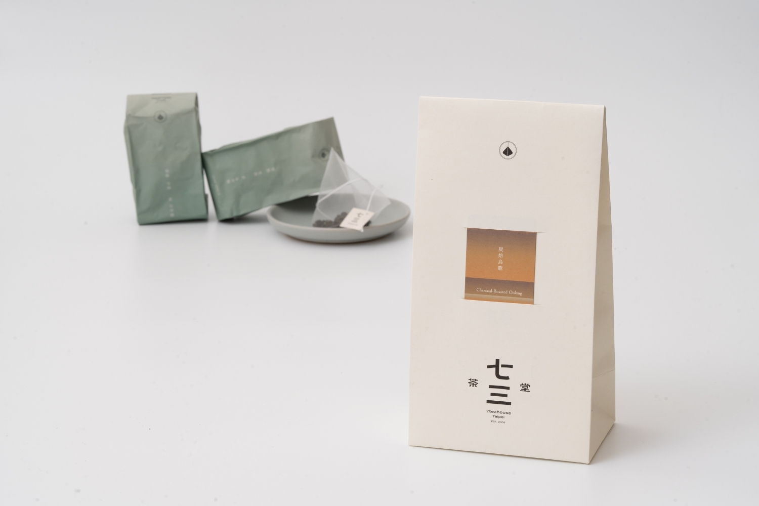 炭焙烏龍 茶包24入–生活袋 立體茶包照