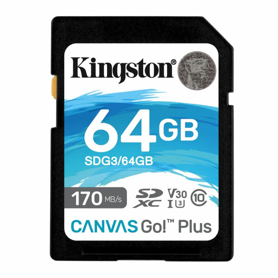 【Kingston金士頓】Canvas GO Plus SDXC 記憶卡 讀170 寫90