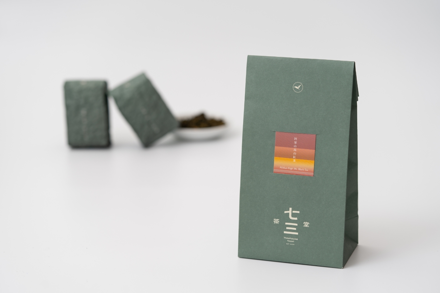 阿里山高山紅茶 茶葉200g–生活袋 茶乾照