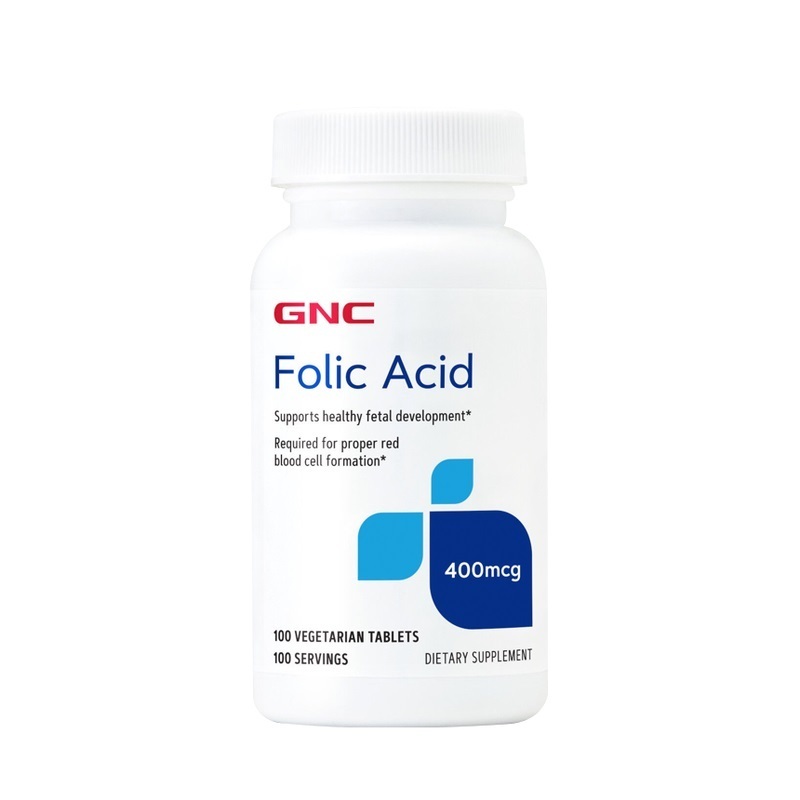 GNC - 葉酸 400mcg 100粒