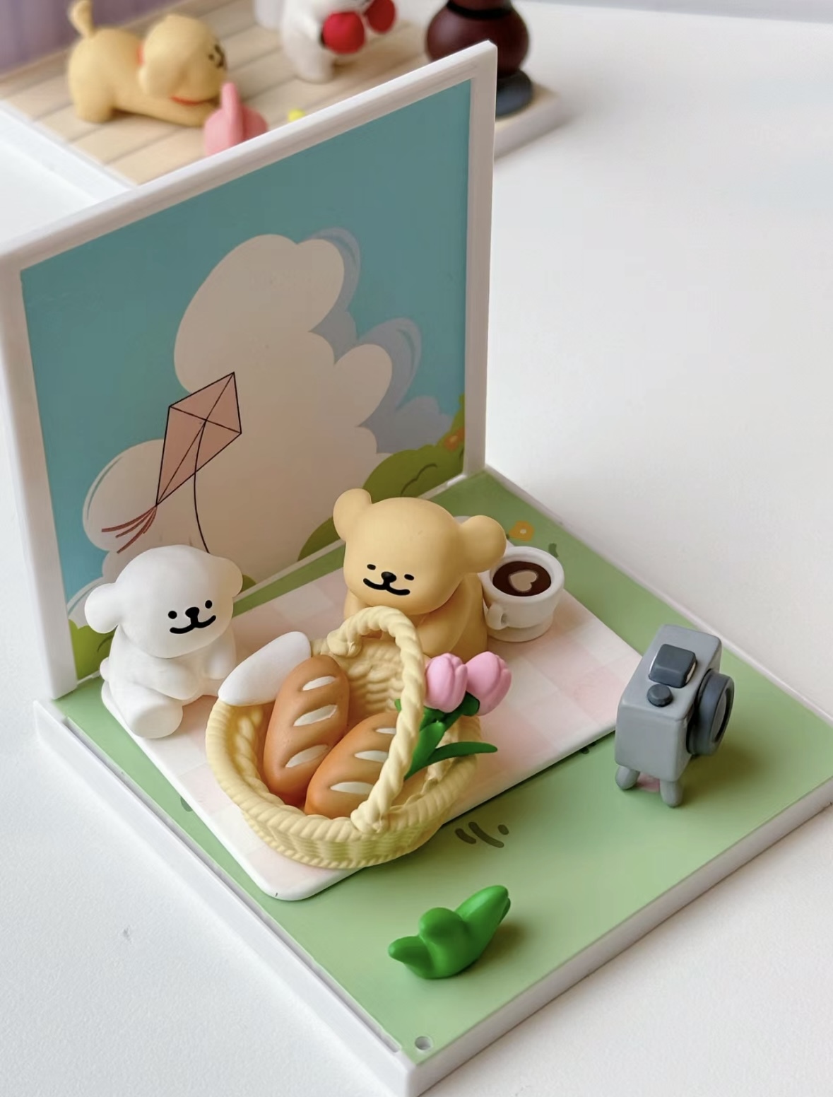 線條小狗 Maltese 日常生活系列盲盒 場景  馬爾濟斯 正版授權 公仔 盲盒/預購