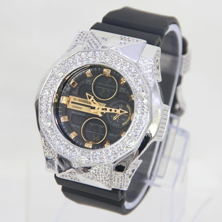 銀色 Mini-G 改裝手錶 GMA-S140M-1A - 尋星