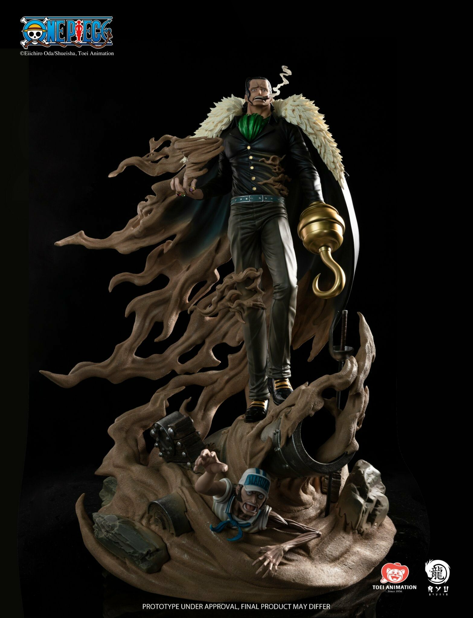 RYU STUDIO ONE PIECE - SIR CROCODILE 1/6 SCALE STATUE