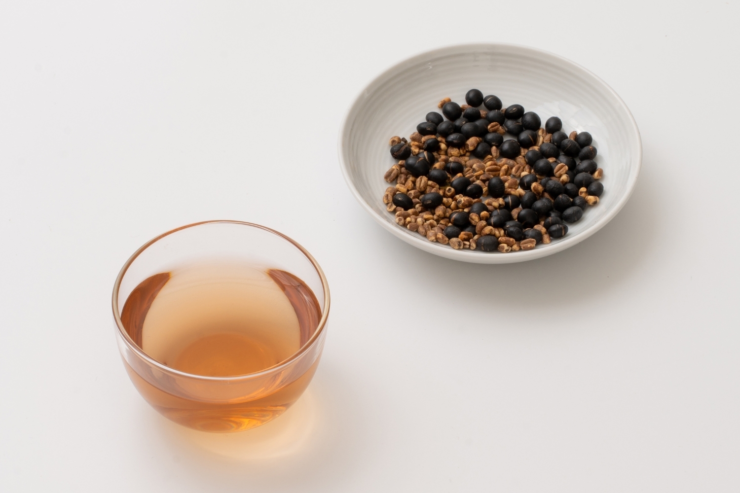 黑豆小麥茶 茶乾茶湯照