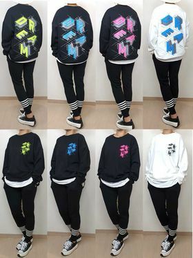 🇰🇷 韓國潮牌 立體字DREAM 長袖 T-Shirts (K3/M122)