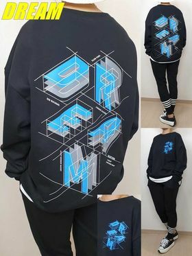 🇰🇷 韓國潮牌 立體字DREAM 長袖 T-Shirts (K3/M122)