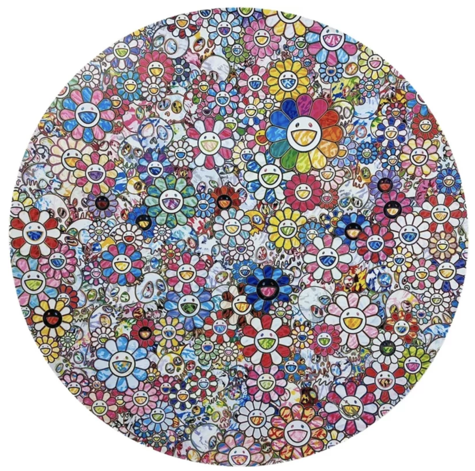 村上隆 Takashi Murakami - 花畑の中の楽園