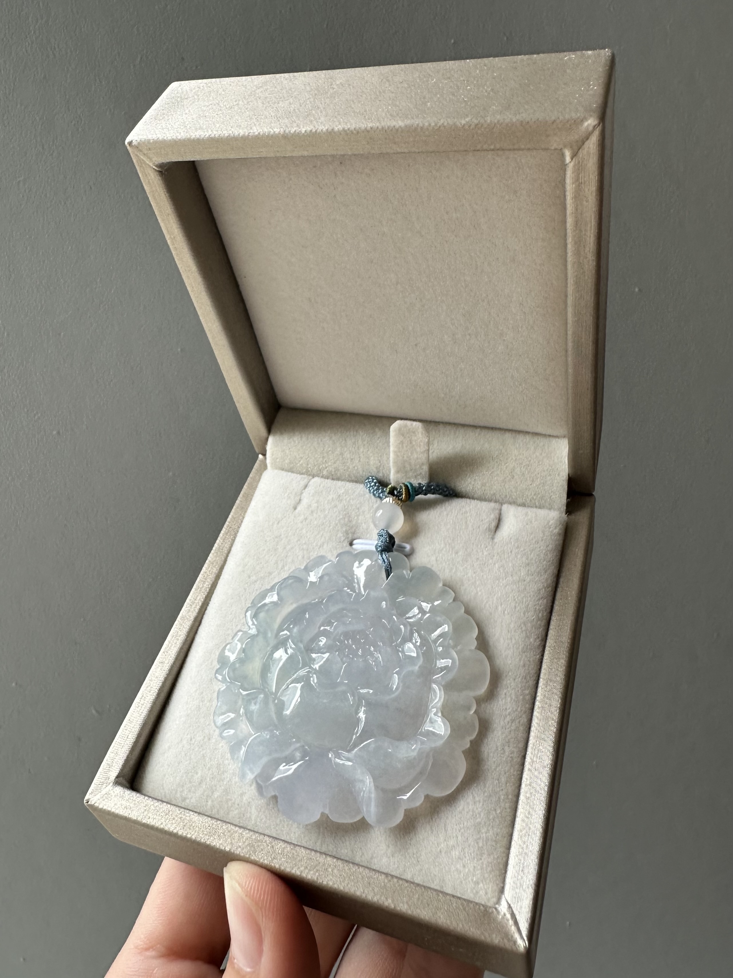 冰春彩牡丹項鍊