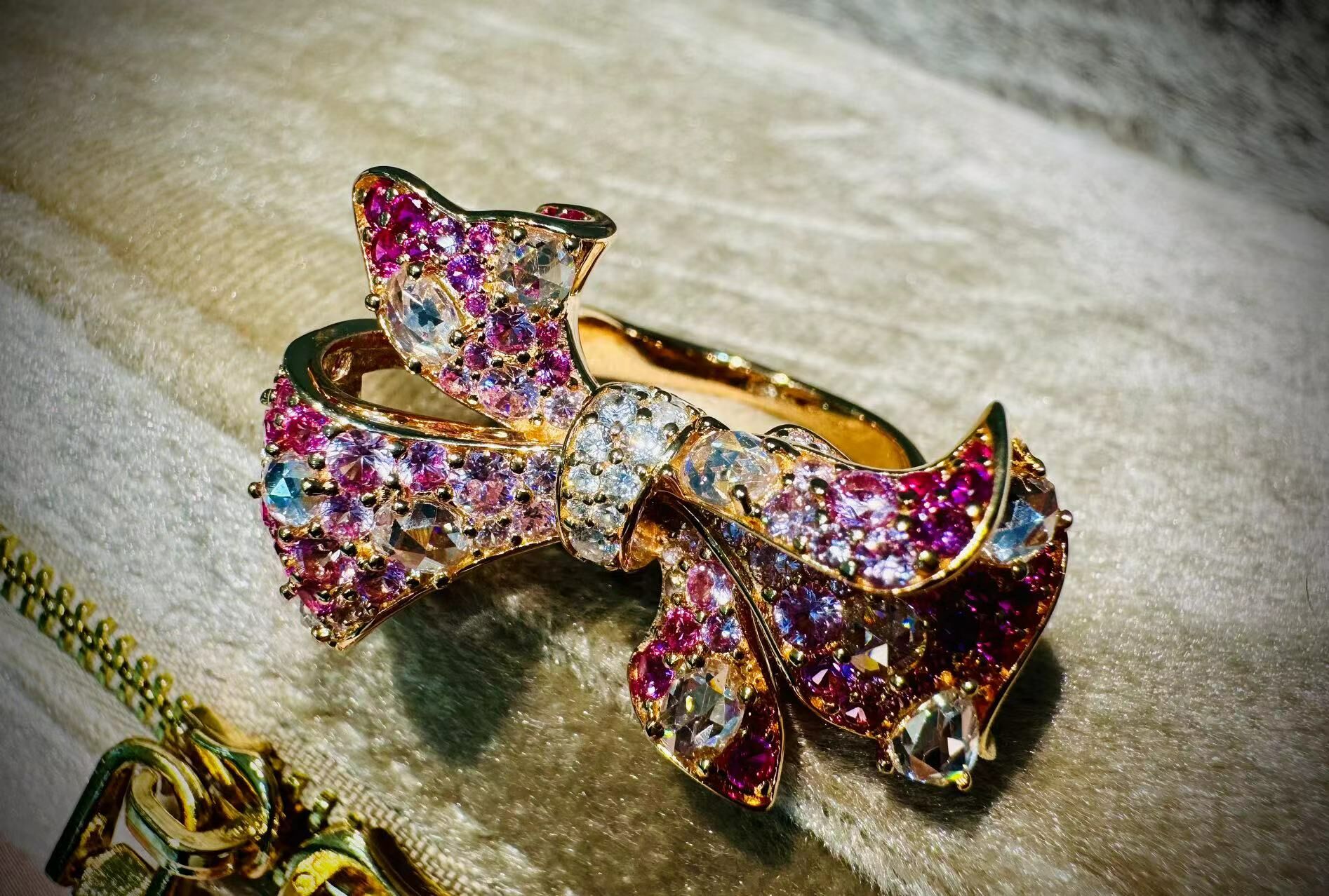 H21 蝴蝶結 Zirconia Ring -m