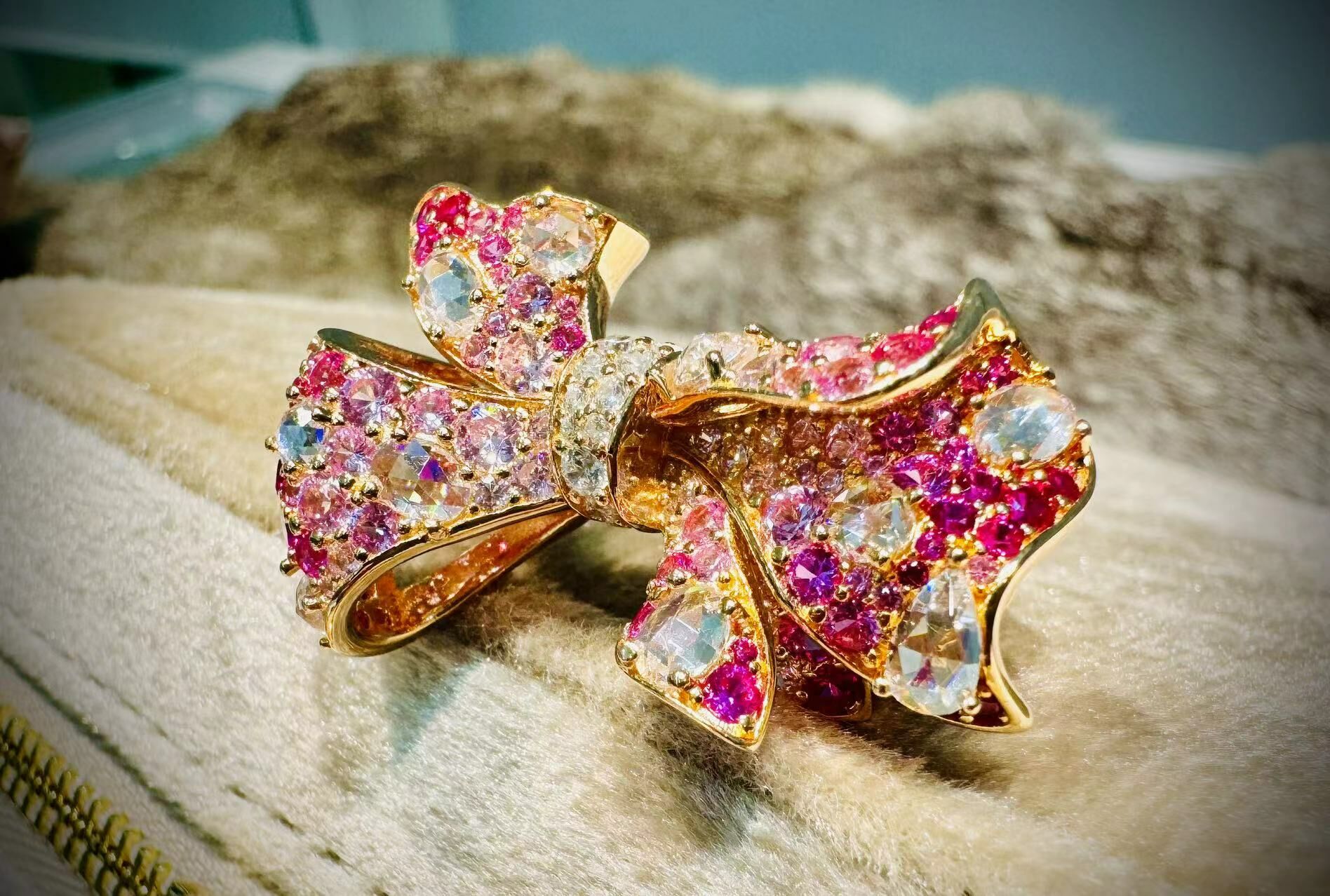 H21 蝴蝶結 Zirconia Ring -m