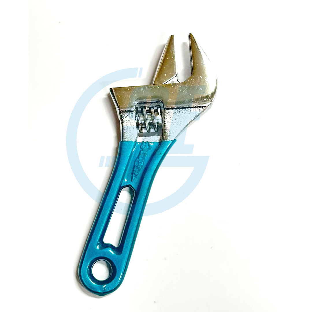 "SUPER" 日本藍色包膠(短身)昔士(扳手)(闊口)