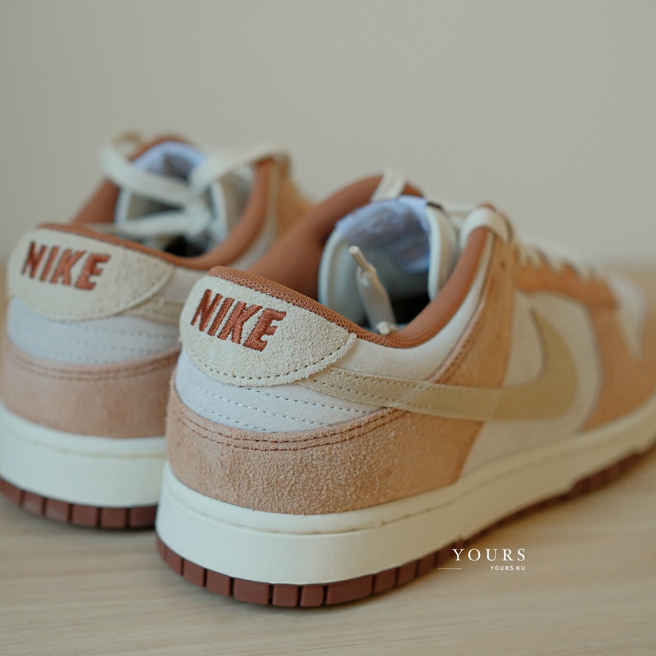 Nike Dunk Low 咖哩配色 男鞋（DD1390-100）