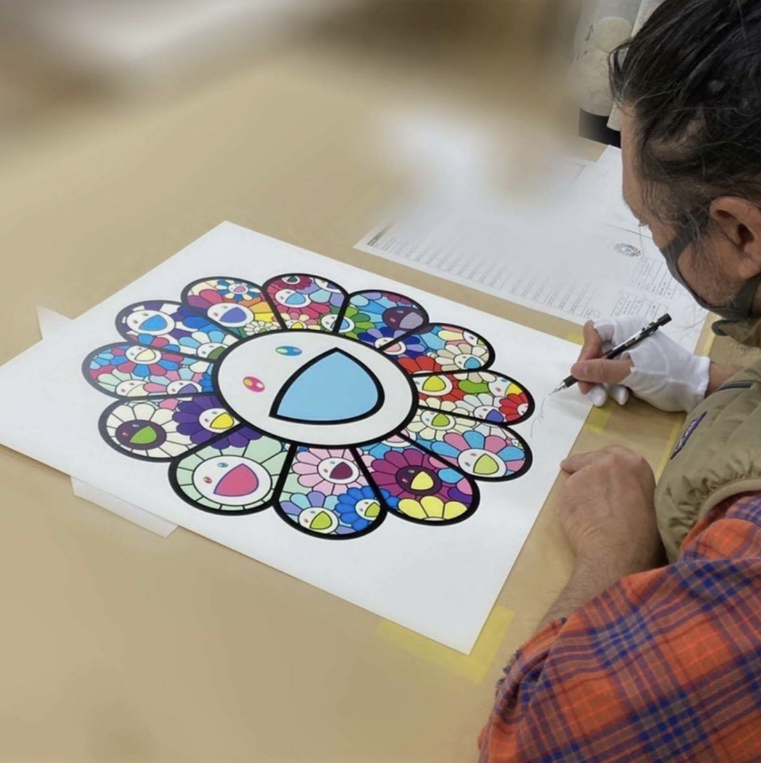 村上隆 Takashi Murakami - Flowers in Pastel Colors