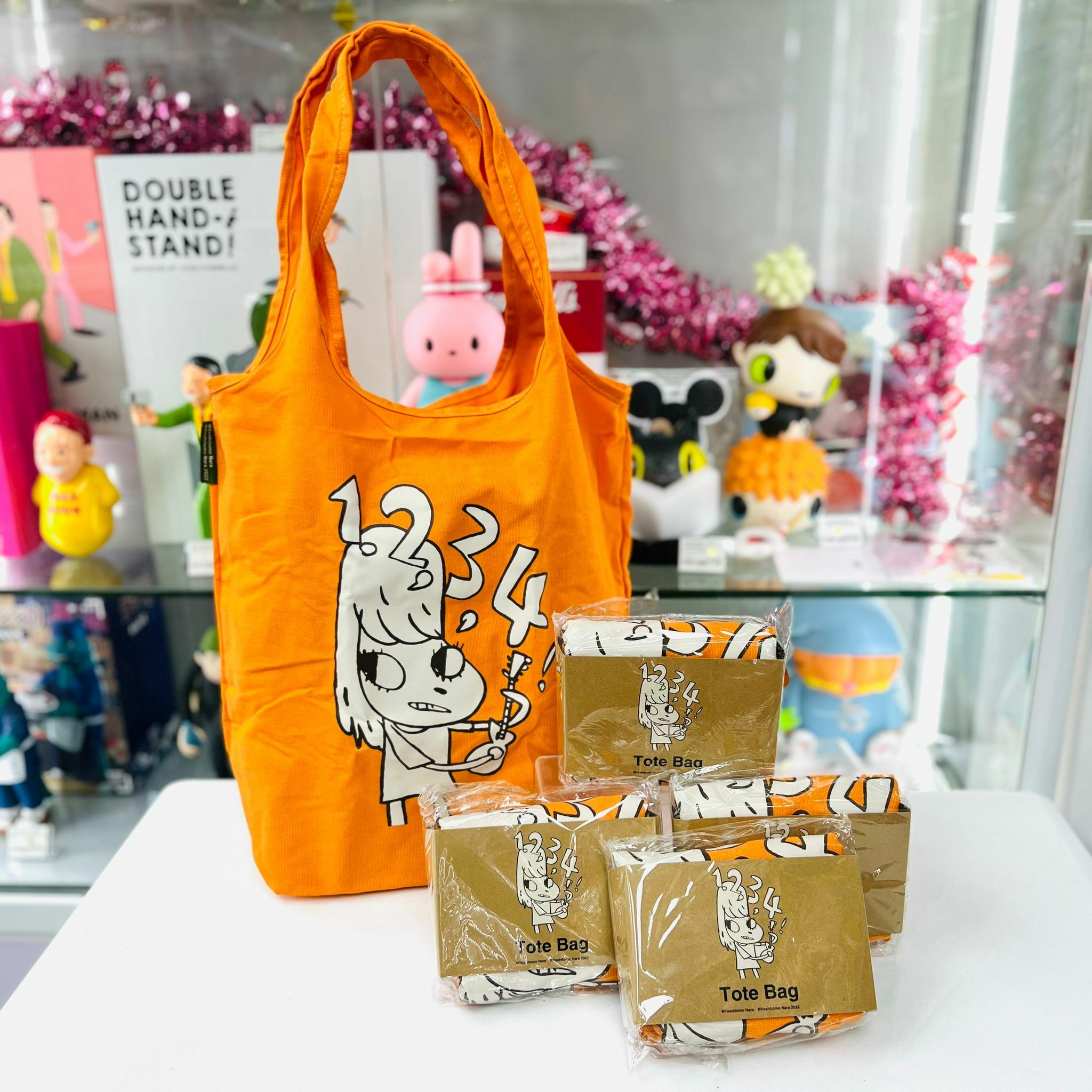 Yoshitomo Nara Eco Bag -1, 2, 3, 4! / Yuz