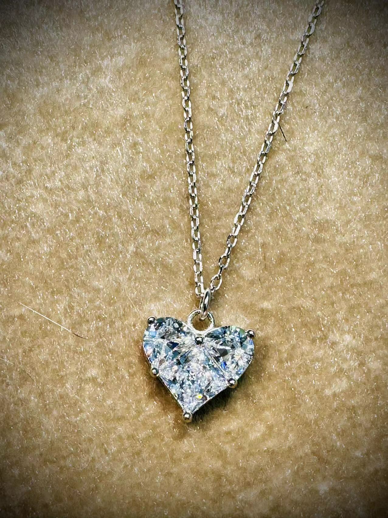H33 heart necklace    總重: 2.46G XL0402 -M
