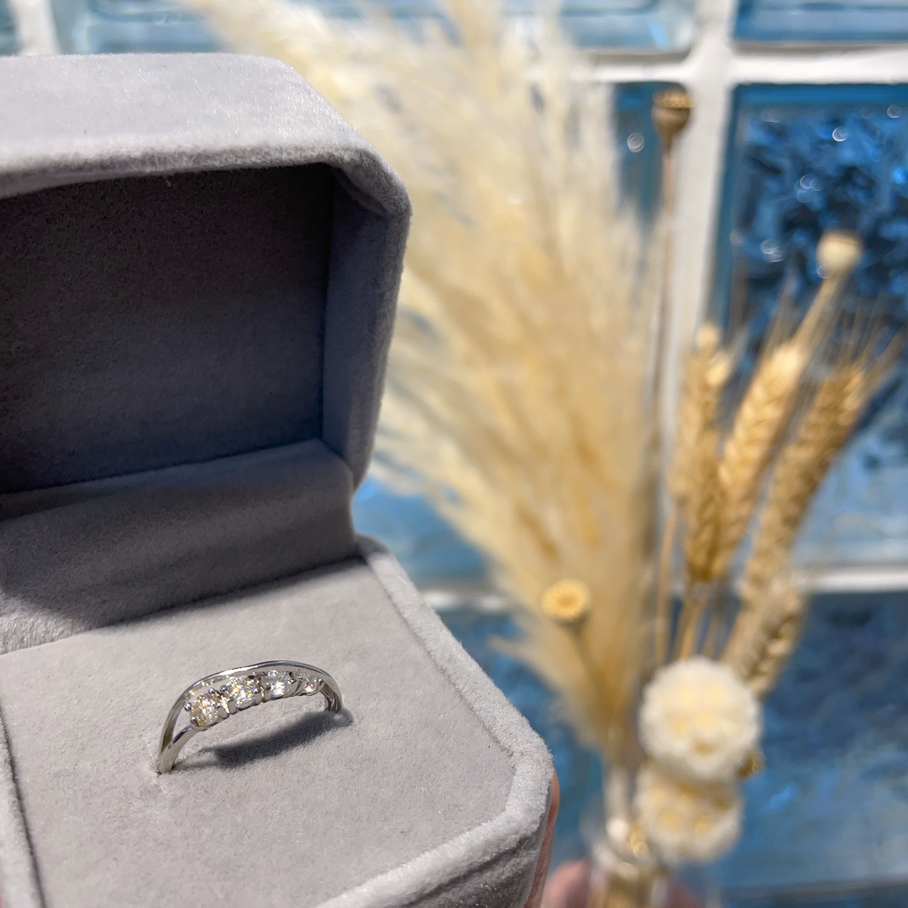 E960 莫桑戒指 0.10ct