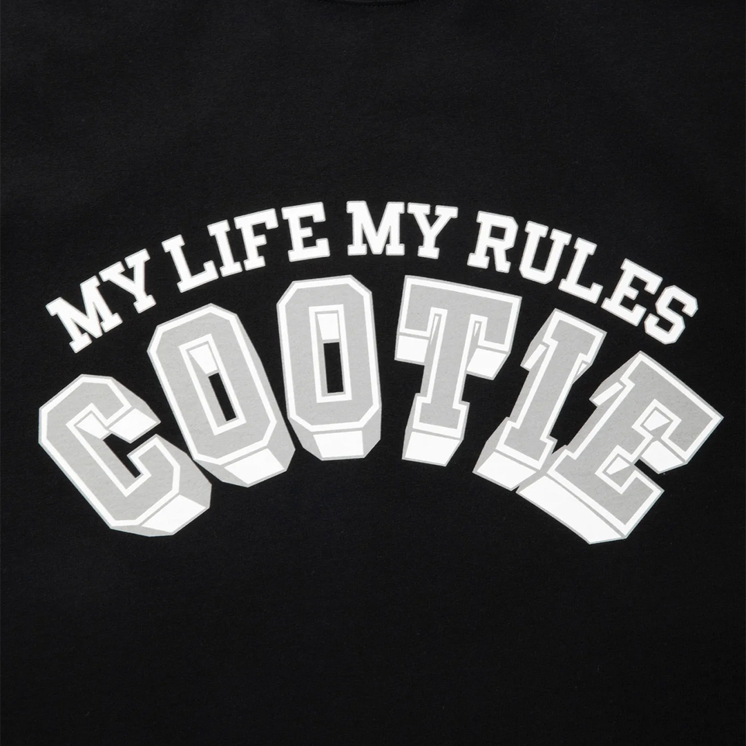 COOTIE PRODUCTIONS 24S/S OPEN END YARN PRINT S/S TEE
