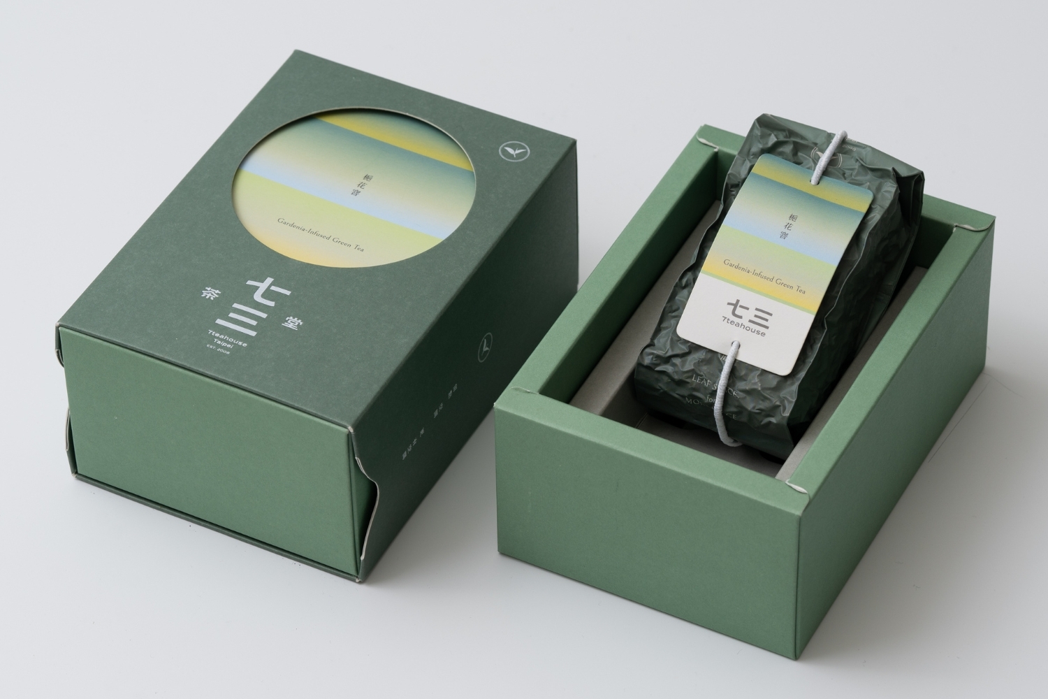 梔花窨 茶葉75g–精裝盒 內容照