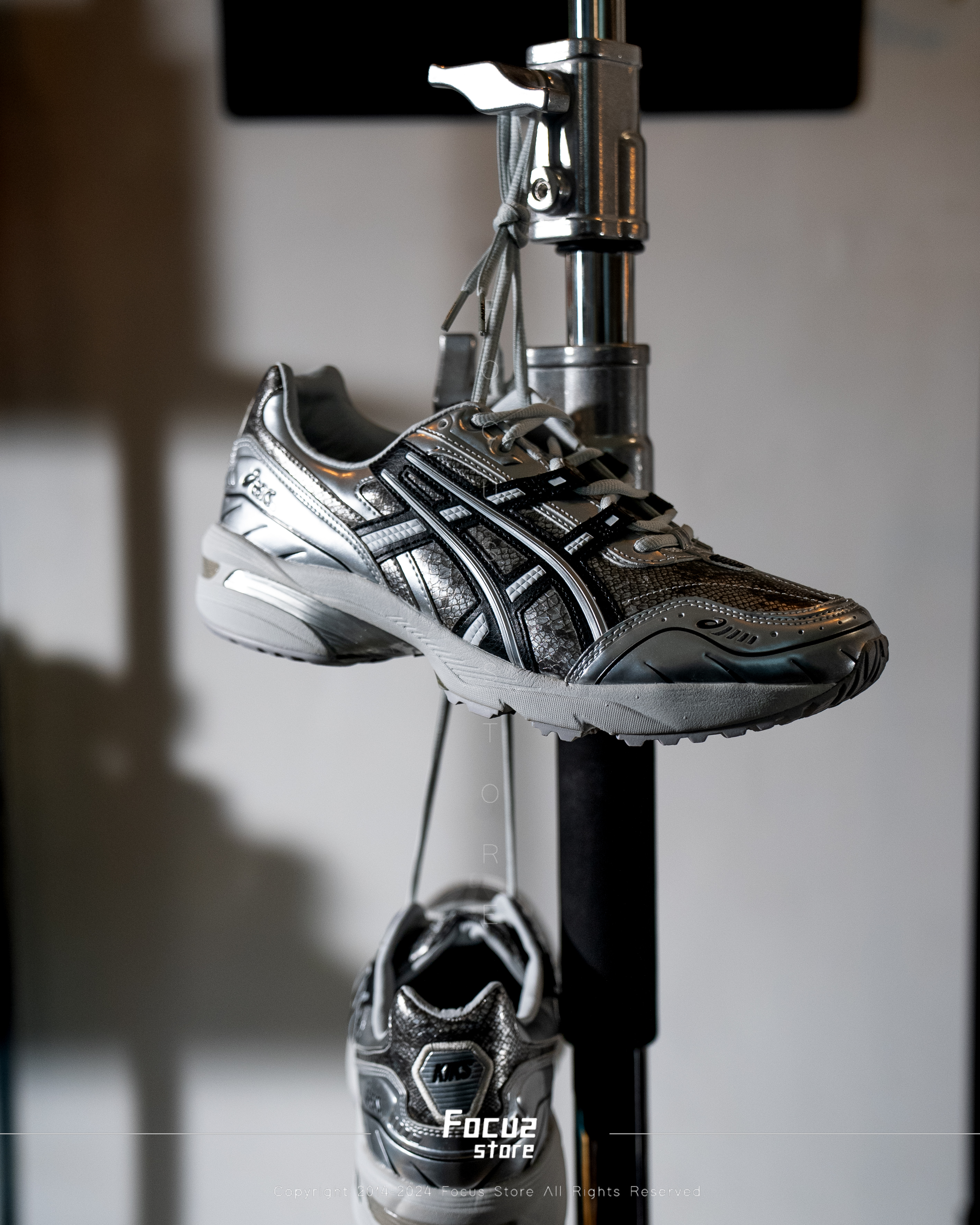 【Focus Store】預購 KIKS x Asics Gel-1090 V1 "Blade" 蛻變 蛇紋 液態銀 1203A214-020