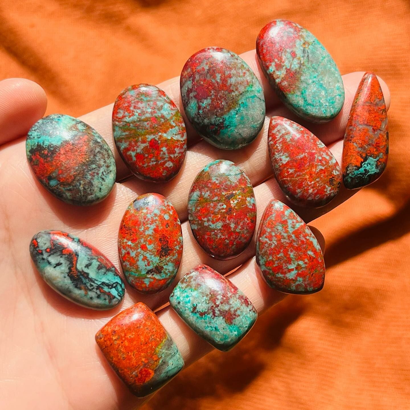 [原石] 索諾拉日出石 水晶蛋面 水晶墜面