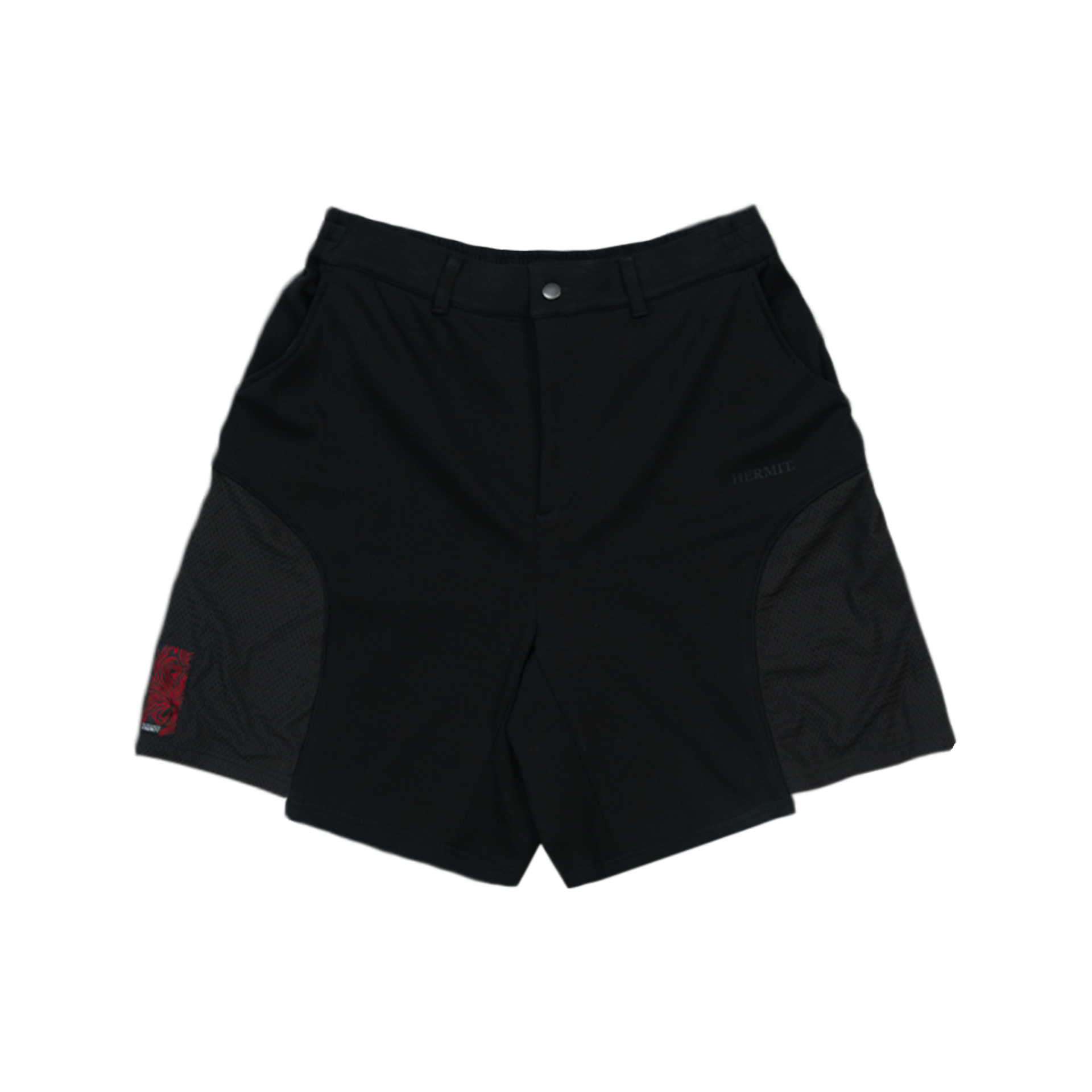 Hermit / Patchwork Shorts - Black