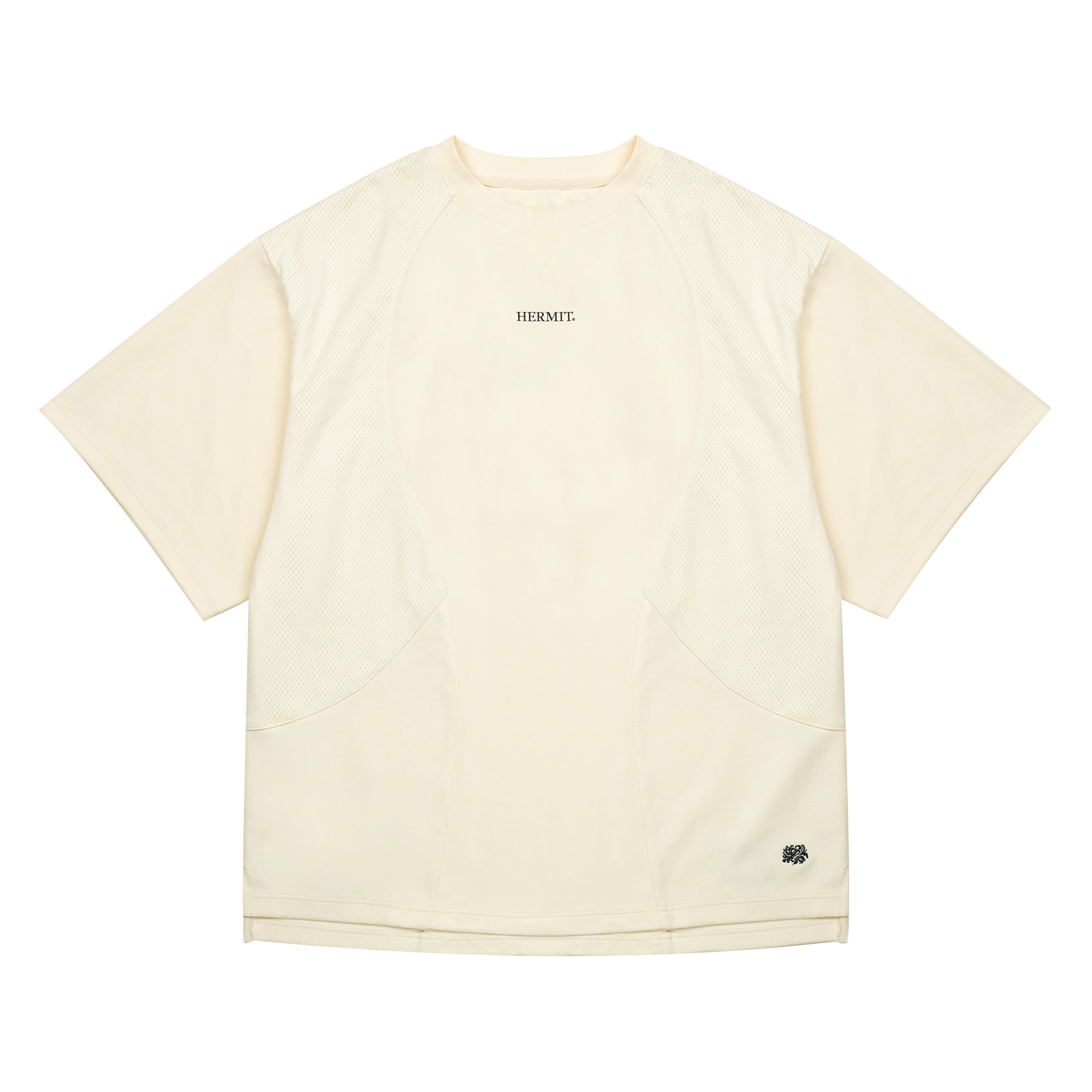 Hermit / Origin Spliced Tee - Off-White
