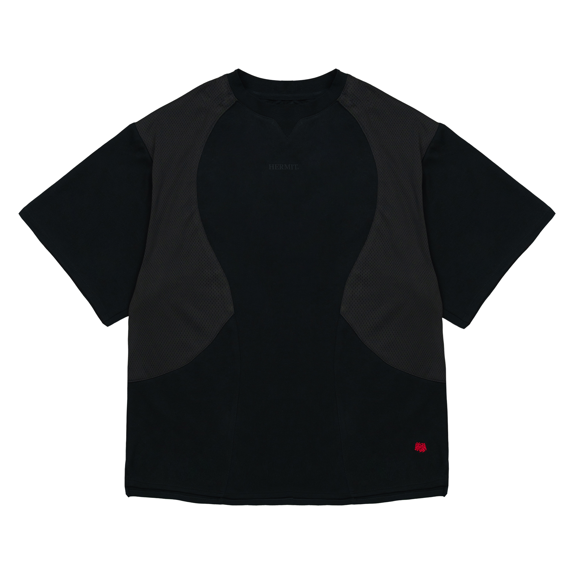 Hermit / Origin Spliced Tee - Black