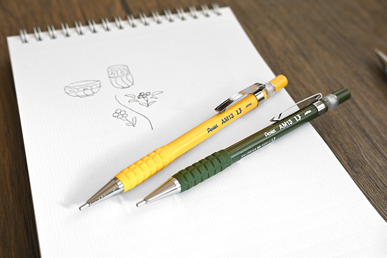 Pentel AMAIN 自動鉛筆：1.3mm不易斷芯